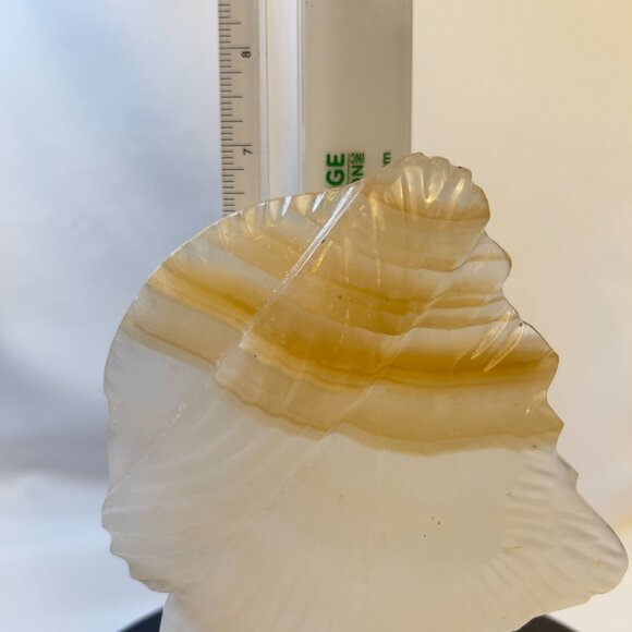 Onyx Side Profile Head of Jesus Christ Vintage Hand-Carved Sculpture Religious - Picture 8 of 9